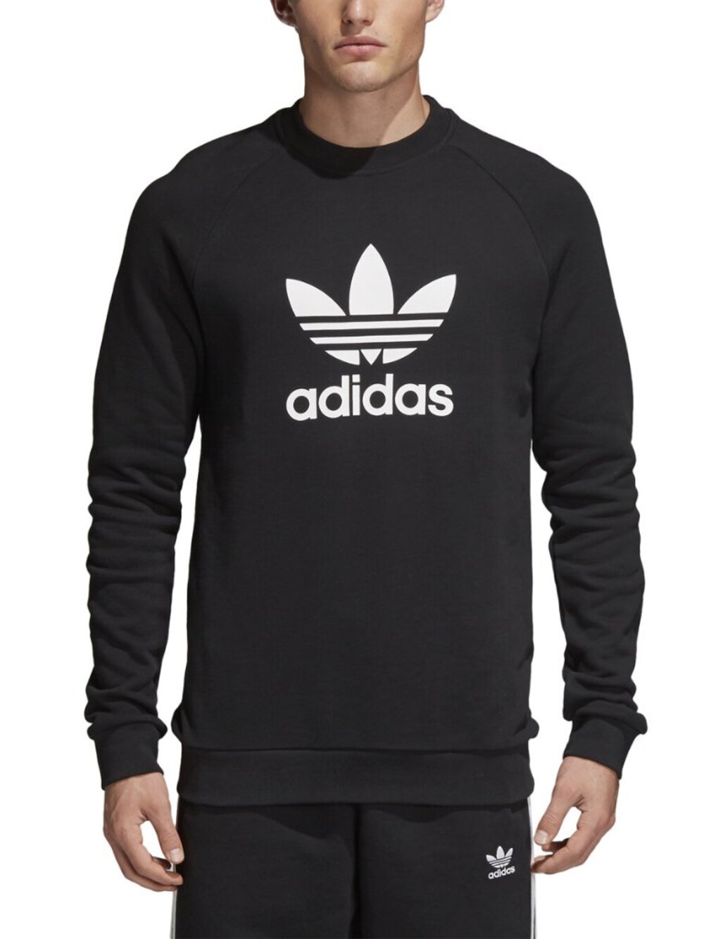 Adidas Originals Men's Trefoil Warm-Up Crew Sweatshirt | Size M